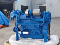 Moteur diesel marin turbocompressé SCDC Weichai WD12C350-18 258 kW 350 CV 1800 tr/min pour bateau de travail et navire de transport