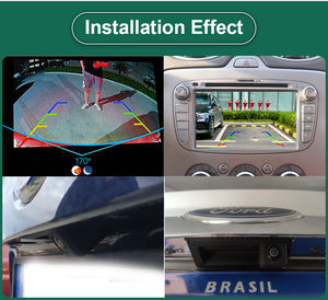 AHD 1080P กล้องท้ายรถสำรองสำหรับรถ Ford Mondeo MK4 CHIA-X Ford Fiesta <span class=keywords><strong>ST</strong></span> Ford <span class=keywords><strong>Focus</strong></span> Land Rover Rover Rover - Product Image 2