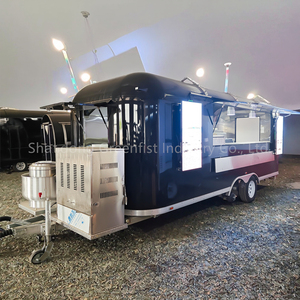 مقطورة مطعم متنقلة مجهزة بالكامل شاحنة طعام لمصنع النبيذ لتقديم الطعام مع مقطورة برغر قهوة - Product Image 2