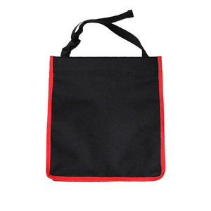 Bolsa colgante para almacenamiento en el respaldo del asiento del coche, bolsa de basura multifuncional rectangular negra impermeable para uso general - Product Image 4
