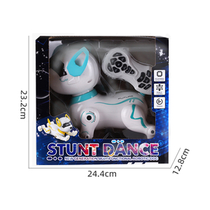 Multifunktion ale Aktionen Musikalisches Tanzen Fernbedienung Haustier Intelligenter programmier barer Roboter Smart RC Stunt Robot Hundes pielzeug für Kinder - Product Image 6