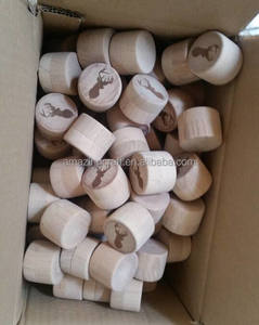 Boîte à bague en bois <span class=keywords><strong>de</strong></span> hêtre naturel, cadeau pour elle pour le jour du mariage, fiançailles, anniversaire, porte-bague, souvenir - Product Image 5