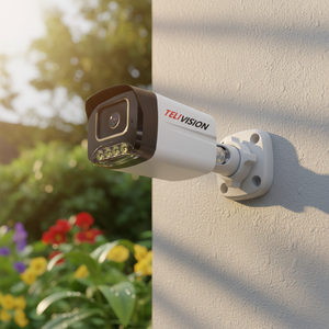 Caméra CCTV 48V avec alimentation PoE, objectif HD 4MP, prend en charge l'audio, compatible avec les enregistreurs NVR <span class=keywords><strong>Hikvision</strong></span> et Dahua, caméra IP extérieure en métal IP67 - Product Image 2