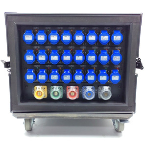 Distribuidor de energía de alta resistencia de 24 canales y 16A para conciertos, pantallas LED y sistemas de sonido, caja de distribución de energía para escenarios - Product Image 3