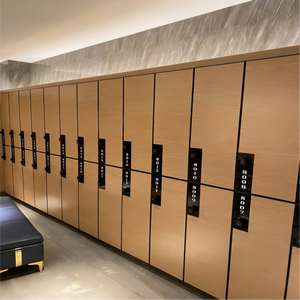 จัดส่งรวดเร็วและตู้ล็อกเกอร์ที่ใช้งานง่าย พร้อมกุญแจล็อกและตู้ล็อกเกอร์ที่สามารถล็อกได้ สำหรับโรงเรียนและสำนักงาน - Product Image 4