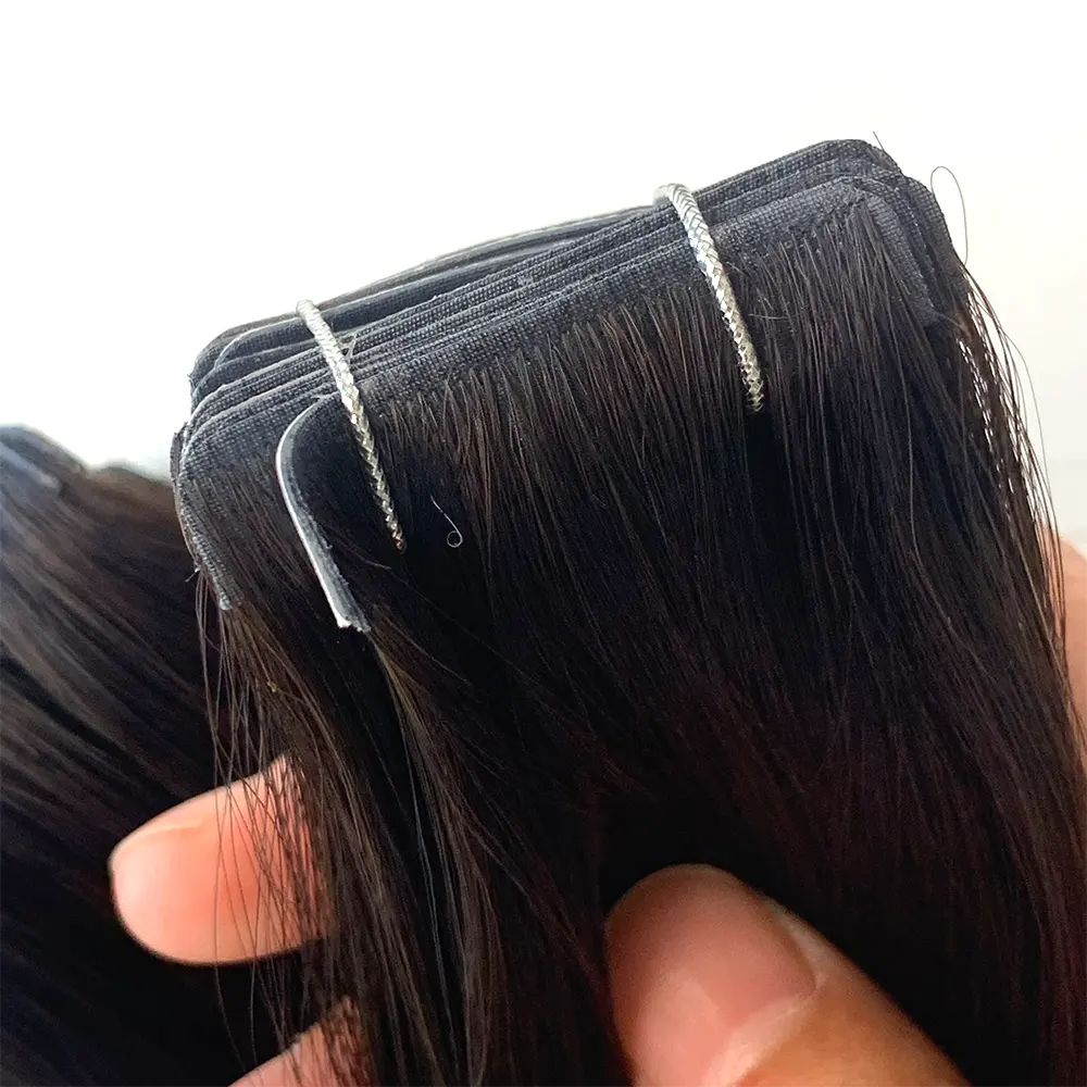 Wholesale Invisible Tape In Remy European Human Hair Seamless Injection Double Drawn Natural Tape In Hair Extensions