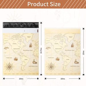 Tự Thiết Kế Mailer Poly Bag Nóng Chảy Dính Poly Polyethylene Mailer Với Tamper Proof Cho Giao Hàng Nhanh - Product Image 5