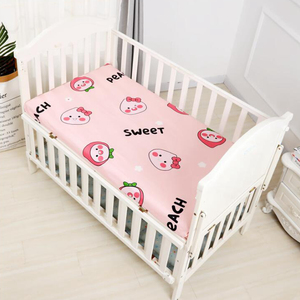 Drap-housse pour lit de bébé 100% coton Jersey tricot drap-housse pour lit de bébé Standard et matelas pour tout-petits - Product Image 2