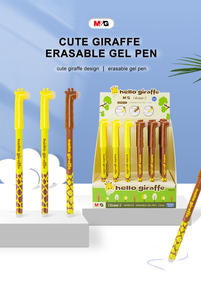 Pulpen Gel Plastik Biru <span class=keywords><strong>M</strong></span>&G Stationery Kawaii Lucu Motif Hewan Custom Tersedia, Dapat Dihapus dengan Panas dan Gesekan, Dilengkapi Isi Ulang - Product Image 2