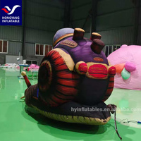 Insectes gonflables de parade avec prise d'installation durable et facile de ventilateur intégré alimentée