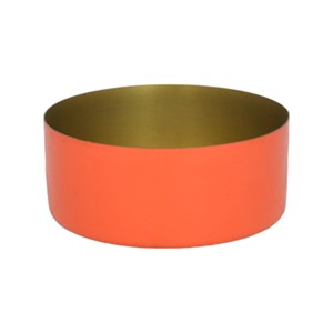 Bol à salade en métal et fer au design moderne bol à nourriture en émail pour les mariages, les fêtes, les dîners et la décoration de Noël bol cadeau - Product Image 2