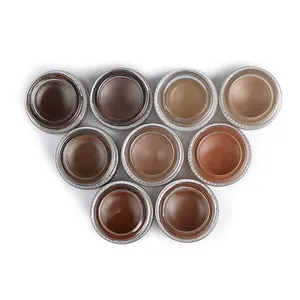 8 Farben Make-up benutzer definierte Augenbrauen Pomade Creme Gel Pomade für Augenbrauen