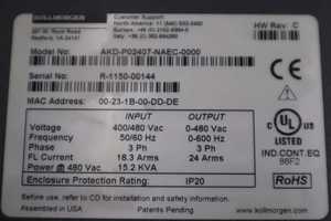 Nuevo Variador de Frecuencia Original Kollmorgen AKD de Alta Precisión para Control de Movimiento, Modelo AKD32D-AN92CA-00, Serie AKD S700 Digital - Product Image 3