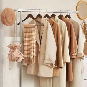 Gancho Giratorio 360° de Madera Maciza para Ropa, Perchero de Una Sola Capa para Tiendas de Ropa, Sala de Estar, Uso Multifuncional, Venta al Por Mayor - Product Image 3