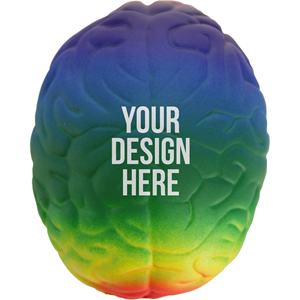 Hot Sales Rainbow Brain Pu Stress Relievers Stress <b>Toy</b> Stress <b>Ball</b> - Product Image 5
