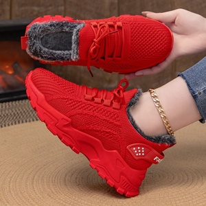 Nouvelles chaussures de sport épaisses et chaudes pour femmes, simples, élégantes, polyvalentes et décontractées - Product Image 3