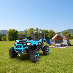 Coche Eléctrico Infantil de Juguete a Precio Económico, con Doble Puerta, de Plástico, para que los Bebés se Puedan Sentar y Conducir, Coche Eléctrico para Niños - Product Image 3