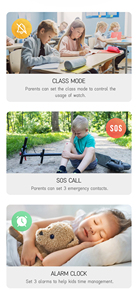 卸売価格キッズ女の子腕時計スマートウォッチHDタッチスクリーン4gキッズGpsウォッチ - Product Image 5