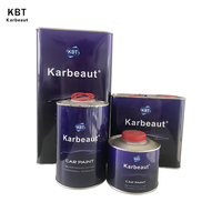 Vernis transparent acrylique 2K Karbeaut MS820, durcisseur haute brillance, revêtement liquide en spray pour la réparation de peinture automobile, d'appareils électroménagers et de bâtiments