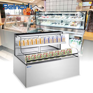 Réfrigérateur <span class=keywords><strong>horizontal</strong></span> en acier inoxydable Belnor 332L sous le comptoir réfrigérateur congélateur armoire à sandwich réfrigérateur d'affichage - Product Image 1