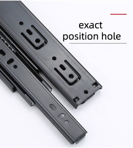 Giá rẻ sắt thép slideway đường ray đồ nội thất phụ kiện phần cứng Telescopic sidemount Ngăn kéo trượt - Product Image 3
