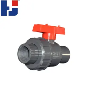 China Supplier High Quality Original Factory Export Plastic 1/2" To 4" UPVC Single Union Ball Valve