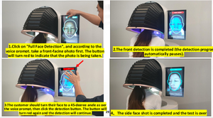 System Digitization 12 in 1 Ai <b>Skin</b> Face <b>Analysis</b> <b>Machine</b> Facial <b>Machine</b> Precision <b>Skin</b> <b>Analysis</b> Professional 3D 4K <b>Analysis</b> - Product Image 4