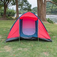Vente en gros Tente de camping professionnelle pliante, légère et imperméable, coupe-vent, facile à installer