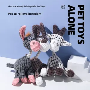 AKBS Giocattoli in Peluche Ecologici e Impermeabili per Animali Domestici, Divertente Asino Resistente ai Morsi per Cani, Giocattolo Sonoro YD001 - Product Image 6