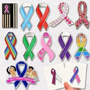 Vente <span class=keywords><strong>en</strong></span> gros directe d'usine, épingles à revers avec logo, ruban rose pour la sensibilisation au cancer du sein, <span class=keywords><strong>octobre</strong></span> rose - Product Image 3