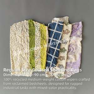 Trapos Industriales de 10 kg, Trapos de Limpieza de Algodón Reciclado de Colores, Trapos de Limpieza de Residuos, Trapos Mixtos - Product Image 2