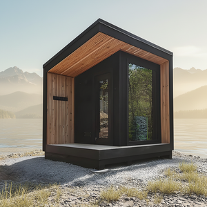 Sauna de <span class=keywords><strong>Infrarrojos</strong></span> Lejanos para 4 Personas, Fabricada en Madera de Hemlock Sólida, para Uso Independiente en Apartamentos - Product Image 1