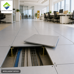 <span class=keywords><strong>Plancher</strong></span> surélevé en réseau encapsulé Woodcore FS800 3550N, usine certifiée ISO9001 depuis 1998, rapport de test, échantillon gratuit, OEM SENMAI - Product Image 4