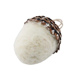 New handmade Cây giáng sinh nhỏ cảm thấy thông nón đồ trang trí Cây giáng sinh DIY Pinecone treo trang trí nhà - Product Image 3