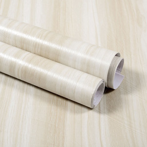 Película de PVC con Grano de Madera Moderno para Decoración de Muebles, Revestimiento Impermeable Resistente <span class=keywords><strong>a</strong></span> los Arañazos, Uso en Hoteles, Prensado al Vacío - Product Image 3