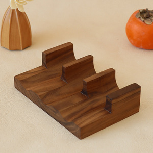 Vajilla para Restaurante Occidental - Soporte para <span class=keywords><strong>Torre</strong></span> de <span class=keywords><strong>Sushi</strong></span>, Bandeja para Erizo de <span class=keywords><strong>Mar</strong></span>, Marco Rectangular de Madera Ecológico - Product Image 5