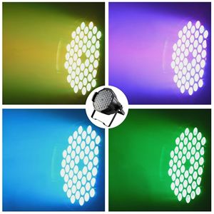 Luz Par de 54 LED a todo color de 3W para iluminación de escenarios, bodas, fiestas, bares, estudios de baile, transmisiones en vivo y uso en interiores. - Product Image 1