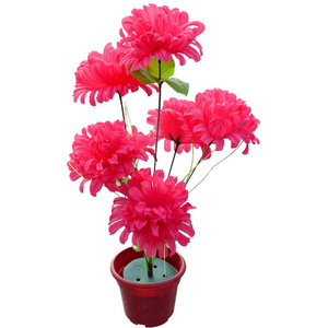 Ramo <span class=keywords><strong>de</strong></span> <span class=keywords><strong>flores</strong></span> artificiales conmemorativas <span class=keywords><strong>de</strong></span> seda, 7 cabezas, <span class=keywords><strong>para</strong></span> el <span class=keywords><strong>cementerio</strong></span>, China - Product Image 4