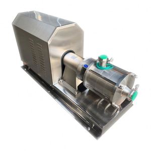 Mélangeur émulsifiant multi-étages à cisaillement élevé, pompe homogénéisatrice sanitaire avec moteur, pompe de circulation homogénéisante - Product Image 1