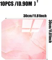 Naya – Lot de 10 panneaux muraux autocollants en PVC, motif marbre 3D moderne, résistants à l'humidité, 30x30 cm, pour salon, garantie 1 an