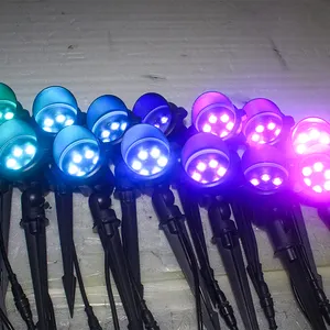 Đèn Cảnh Quan Sân Vườn Năng Lượng Mặt Trời 24V Thông Minh Rgbw - Product Image 4