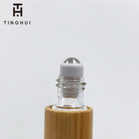 Diffuseur à bille haut de gamme 10 ml en verre avec bouchon à vis, personnalisable par sérigraphie, pour parfum, huile essentielle, flacon cosmétique