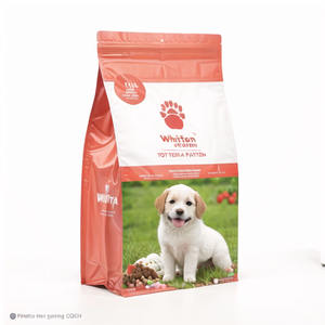 Recycelter Kunststoff-Haustier hund behandelt Slider Zip-Lock-Tasche Hundefutter-Verpackungs tasche mit Slider-Tiernahrung tasche - Product Image 2