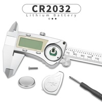 IP54 pied à coulisse acier inoxydable pieds à coulisse numérique étanche Vernier calibre outils de mesure jauge d'épaisseur règle de profondeur