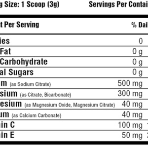 Suplemento de Electrolitos Balanceados en Polvo Premium ODM/OEM, Cero Carbohidratos, Compatible con la Dieta Keto - Product Image 2