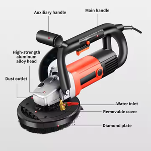 2024ファクトリーサプライ220v自動エンジンコンクリートプレーナーSander調整スピードブレード研削機壁用 - Product Image 6