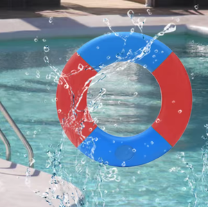 <span class=keywords><strong>Bouée</strong></span> de sauvetage ronde solide en XPE, <span class=keywords><strong>gonflable</strong></span>, unisexe, pour adultes et enfants, épaisse, durable, avec logo en relief - Product Image 3