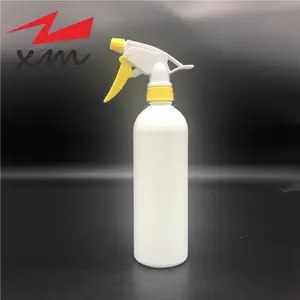 Hot vendas promoção 500ML pulverizador de névoa fina 10oz reutilizável spray garrafa bocal gatilho colorido contínuo spray garrafa