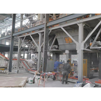 Système de production automatique de mortier sec en poudre avec alimentation, dosage, mélange et emballage pour la fabrication de matériaux de construction