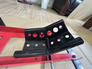 Support de réparation de moto, support de stationnement pour moto, support de moto, avec étagère de rangement pour roues avant et arrière - Product Image 6